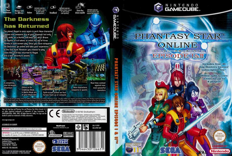 Phantasy Star Online Episode I & II
