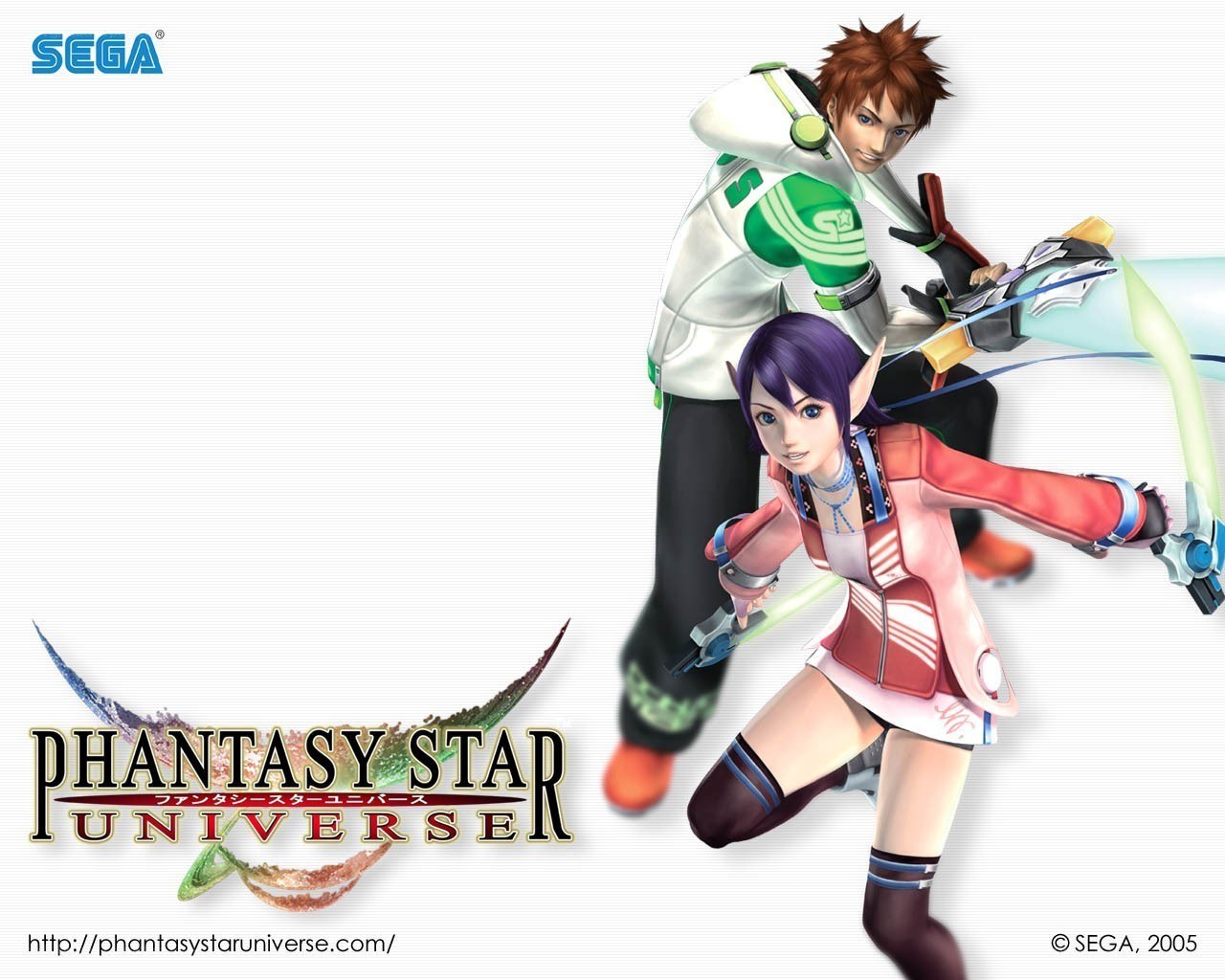 Phantasy Star Universe artwork