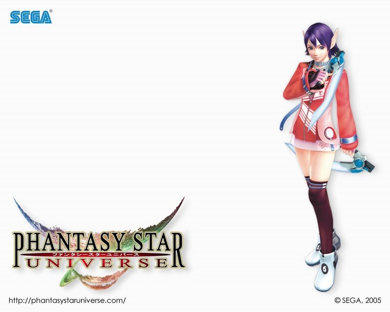 Phantasy Star Universe character art