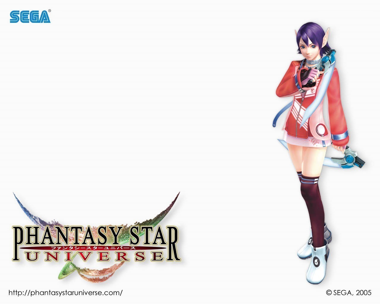 Phantasy Star Universe character art