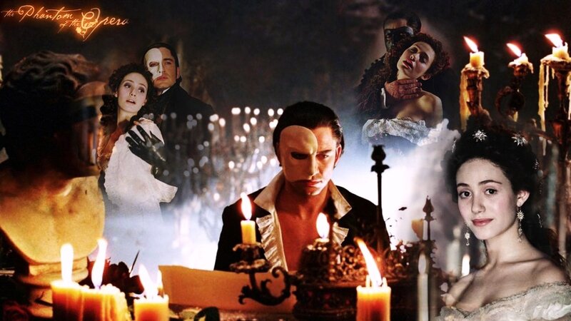 Phantom and Woman in Opera