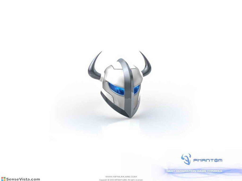 Phantom game console helmet