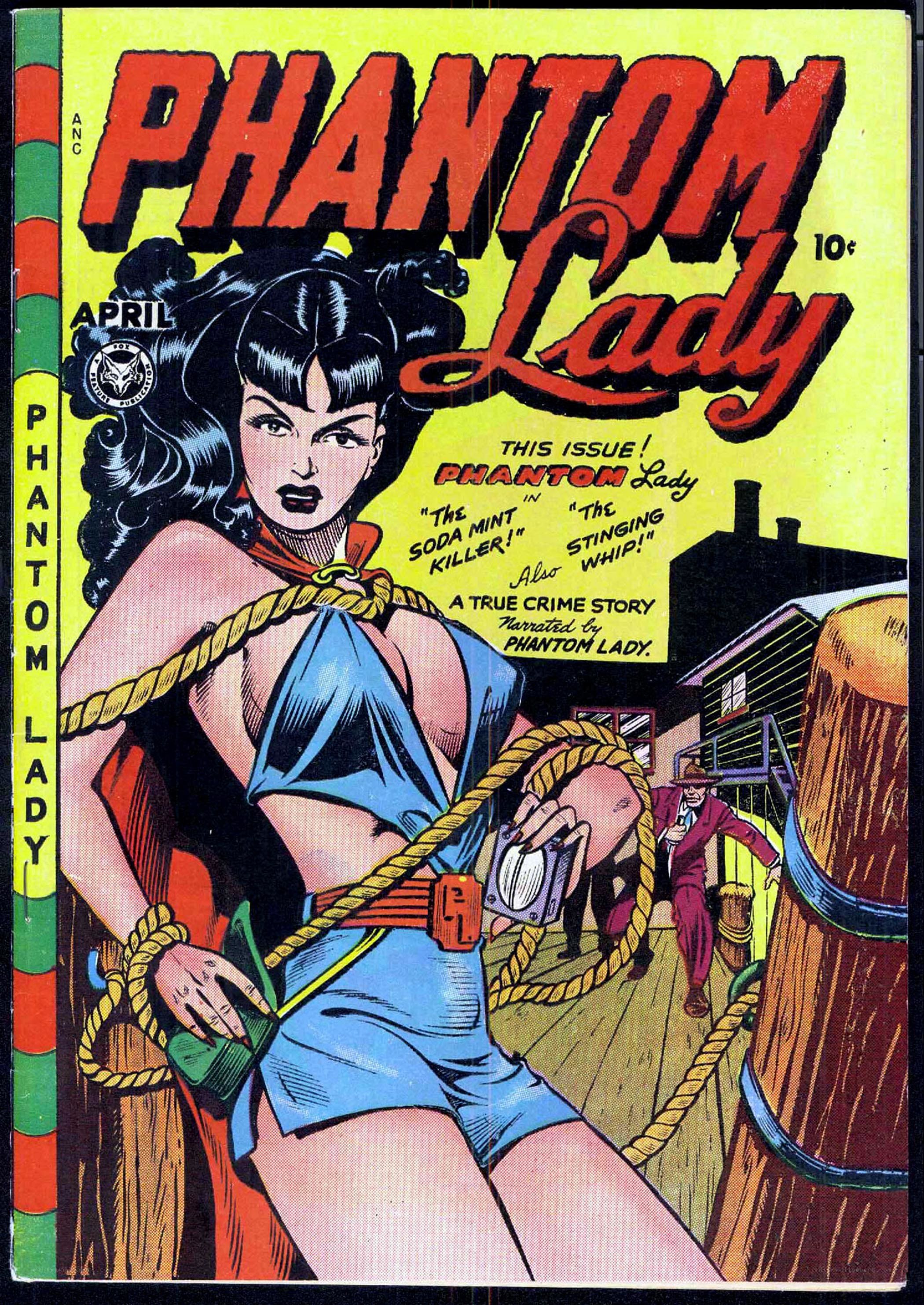 Phantom Lady comic cover