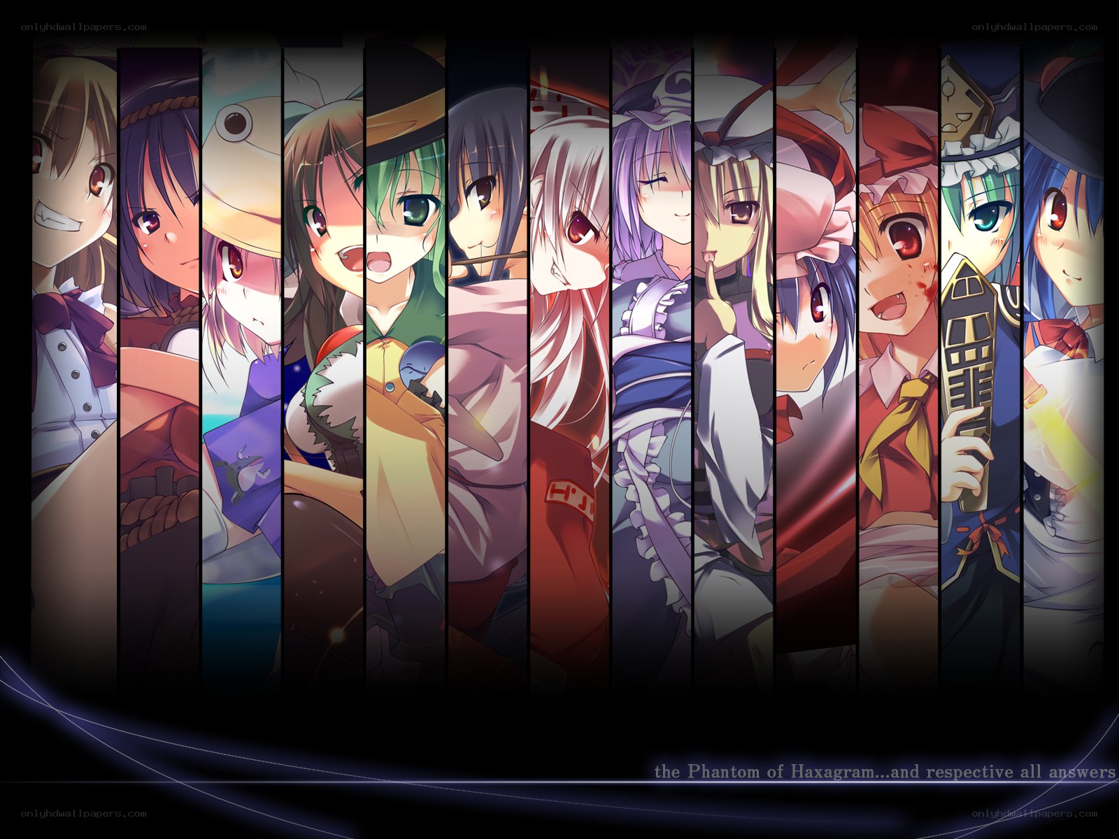 Phantom of Hexagram characters