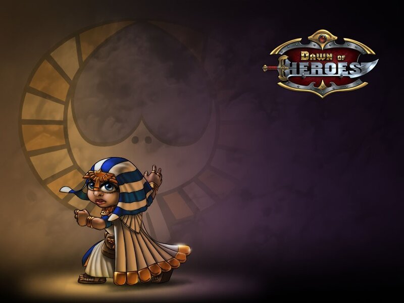 Pharaoh character from Dawn of Heroes