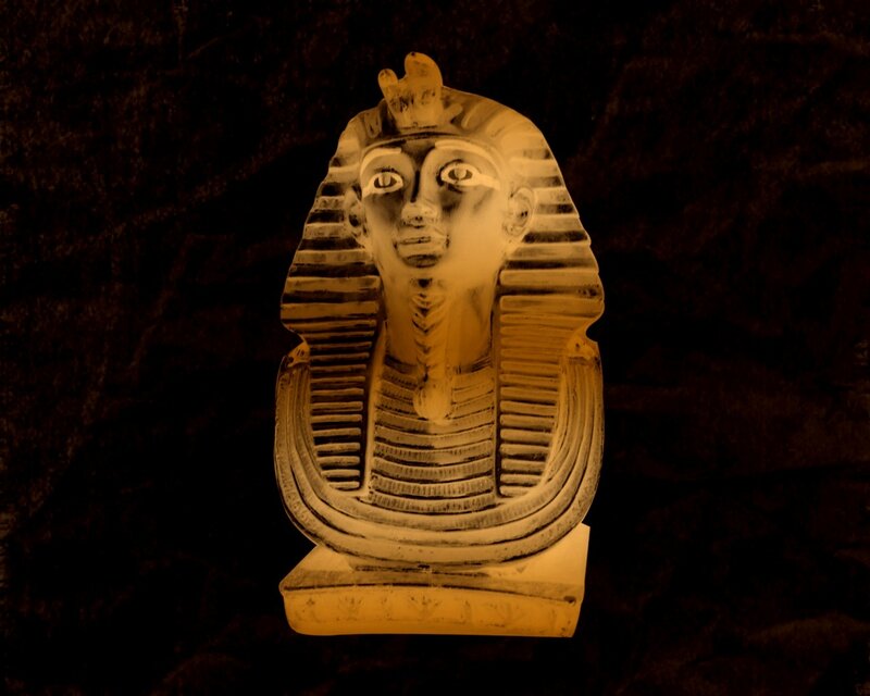 Pharaoh's funerary mask