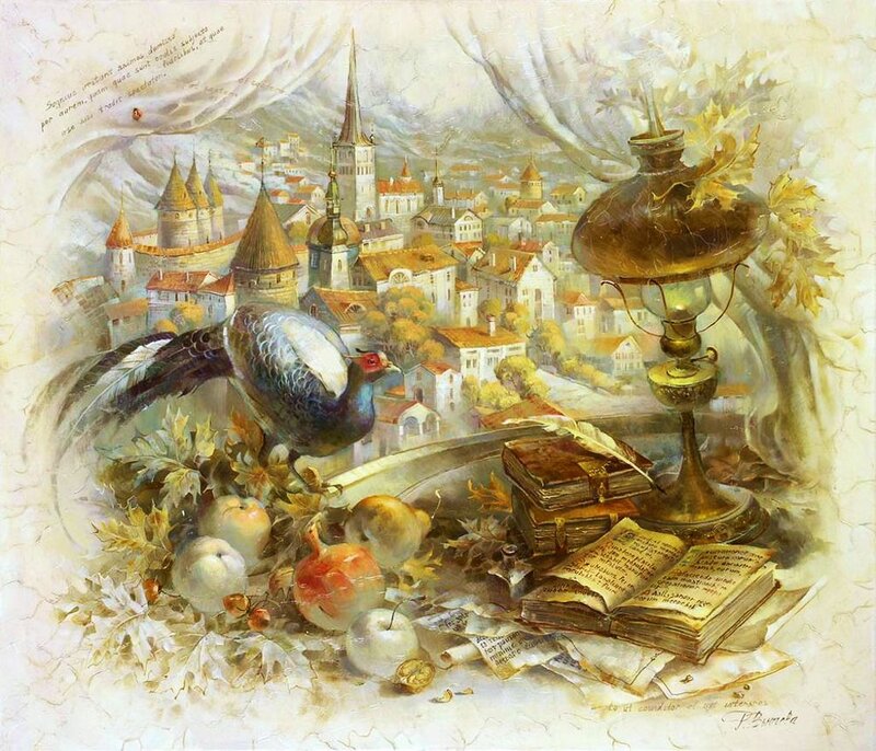 Pheasant on Still Life