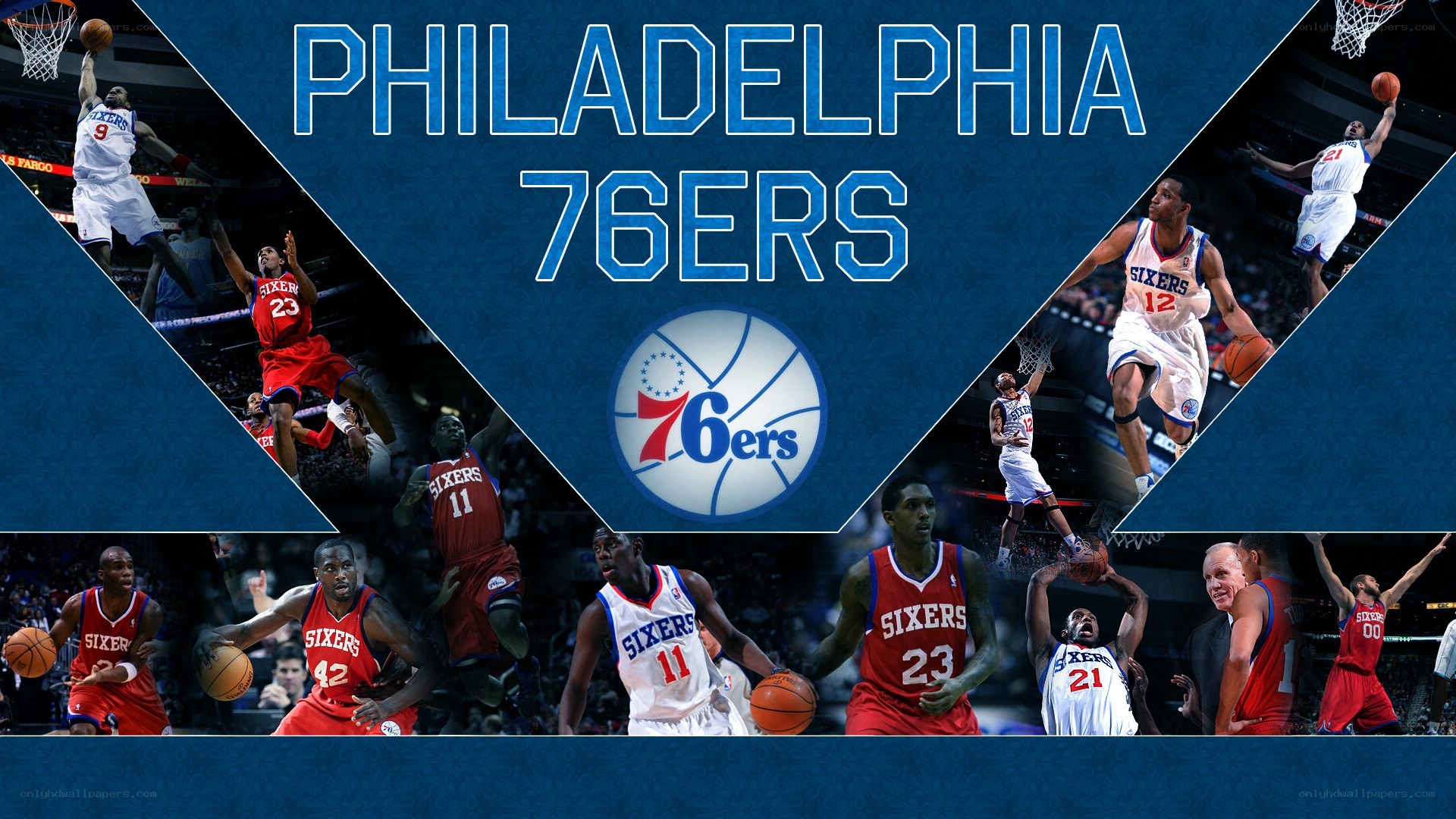Philadelphia 76ers collage