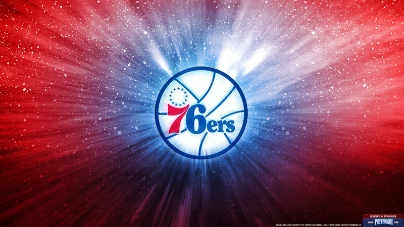 Philadelphia 76ers Logo — Red