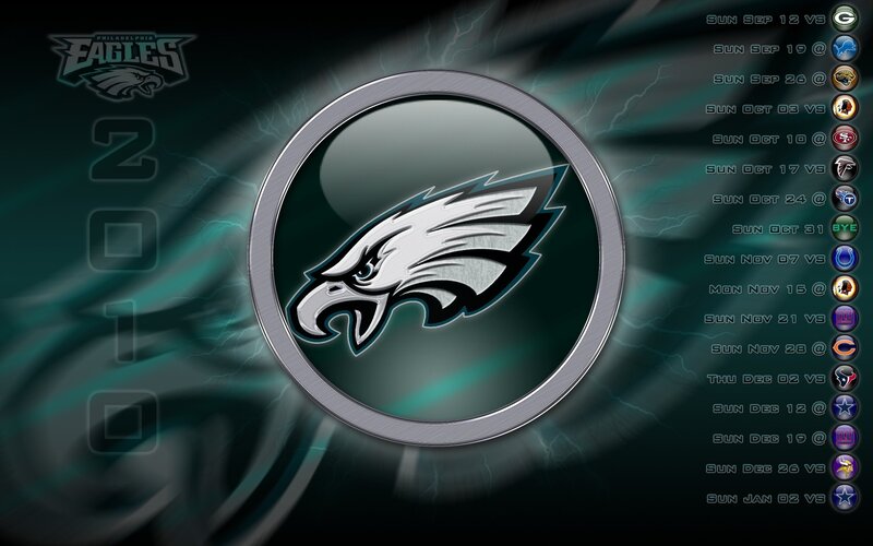 Philadelphia Eagles 2010 schedule