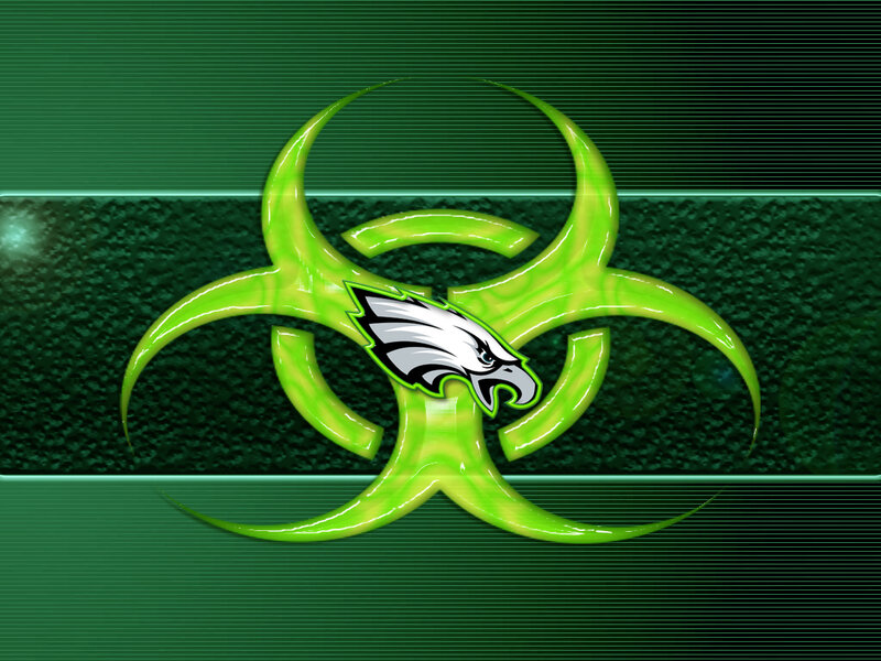 Philadelphia Eagles biohazard logo