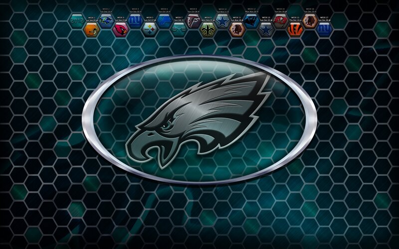 Philadelphia Eagles Logo — Black
