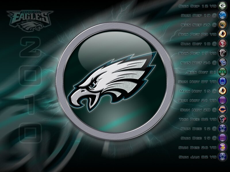 Philadelphia Eagles Logo — Green, Dramatic