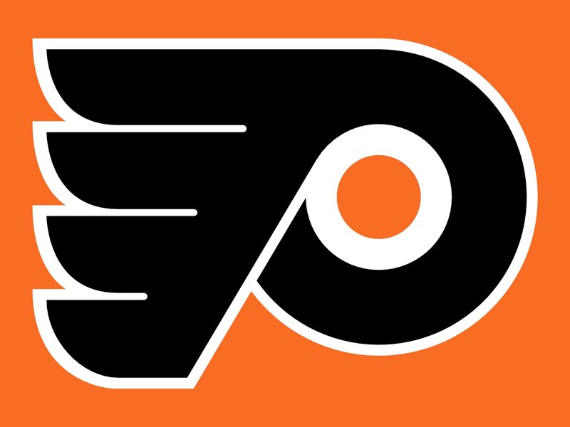 Philadelphia Flyers Logo — Orange, Bold