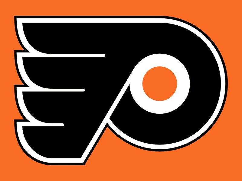Philadelphia Flyers Logo — Orange
