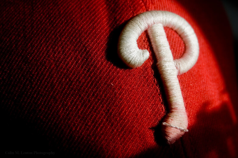 Philadelphia Phillies logo close-up