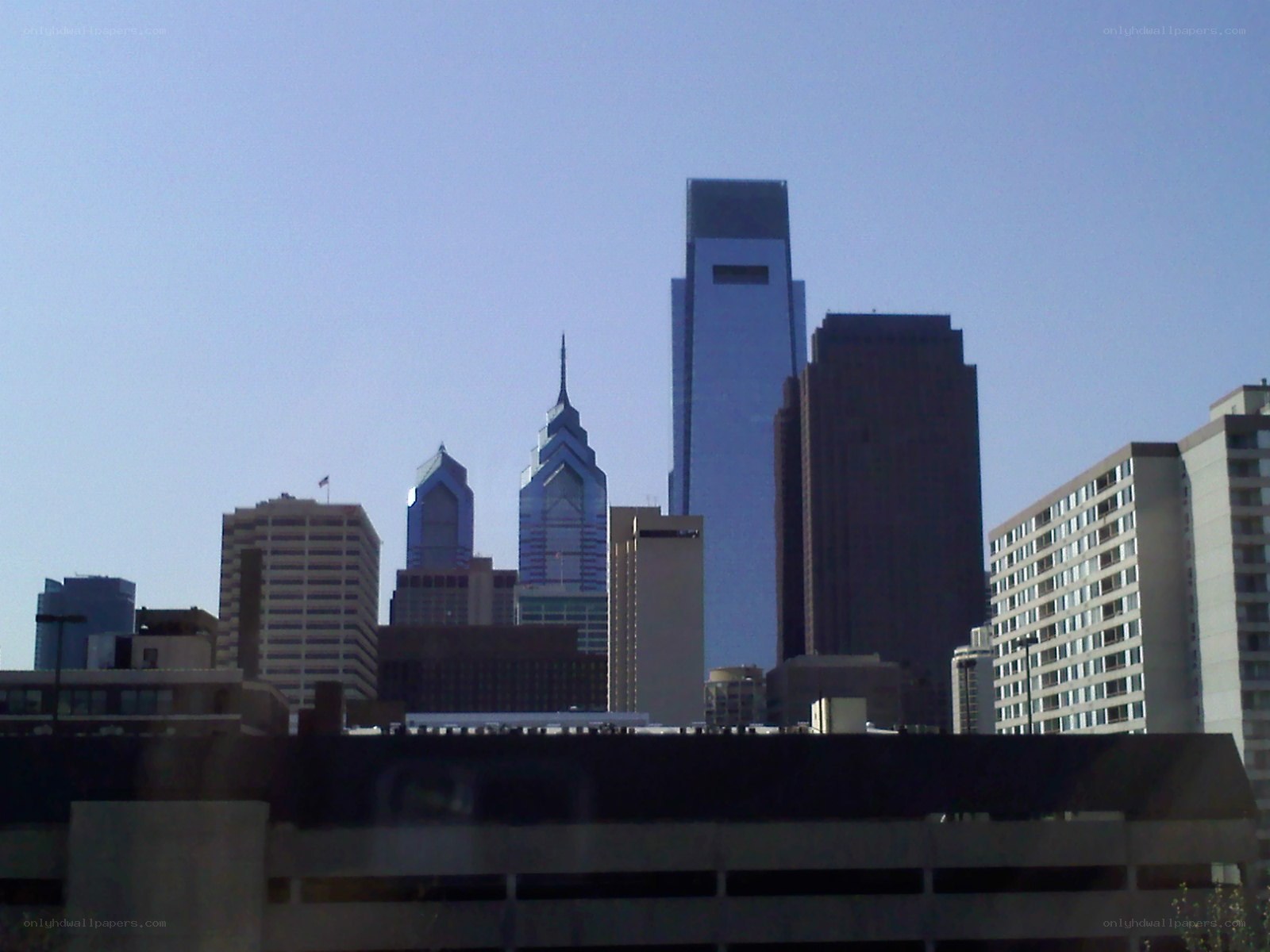 Philadelphia skyline view