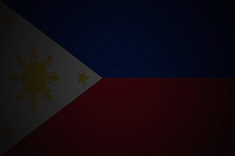 Philippine Flag — Blue, Neutral