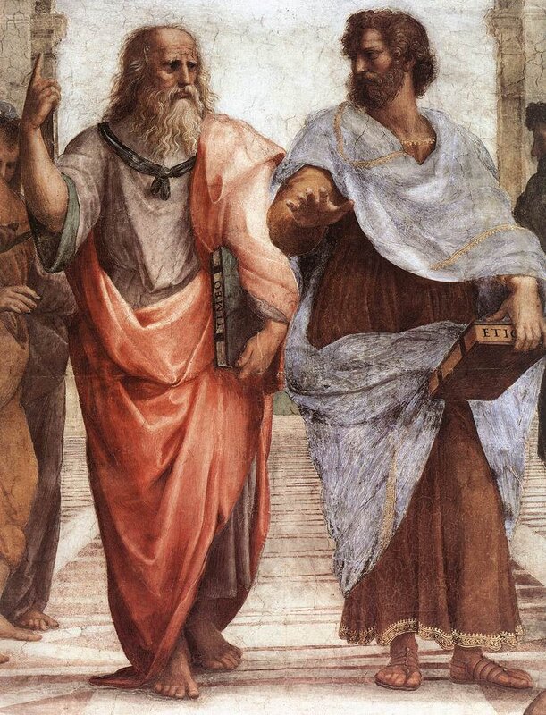 Philosophers in a fresco
