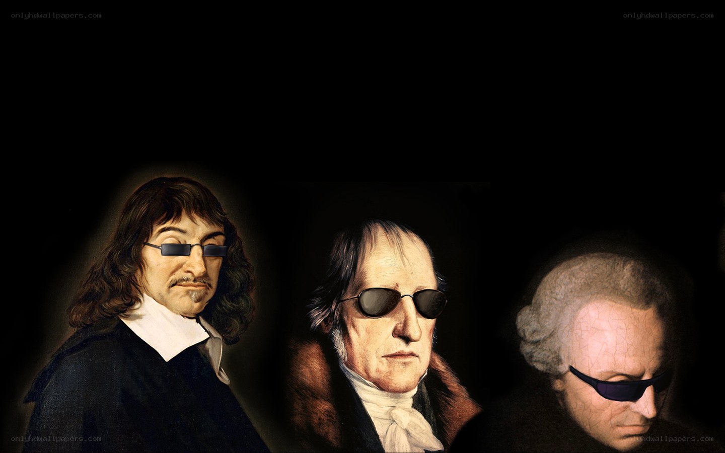 Philosophers with sunglasses