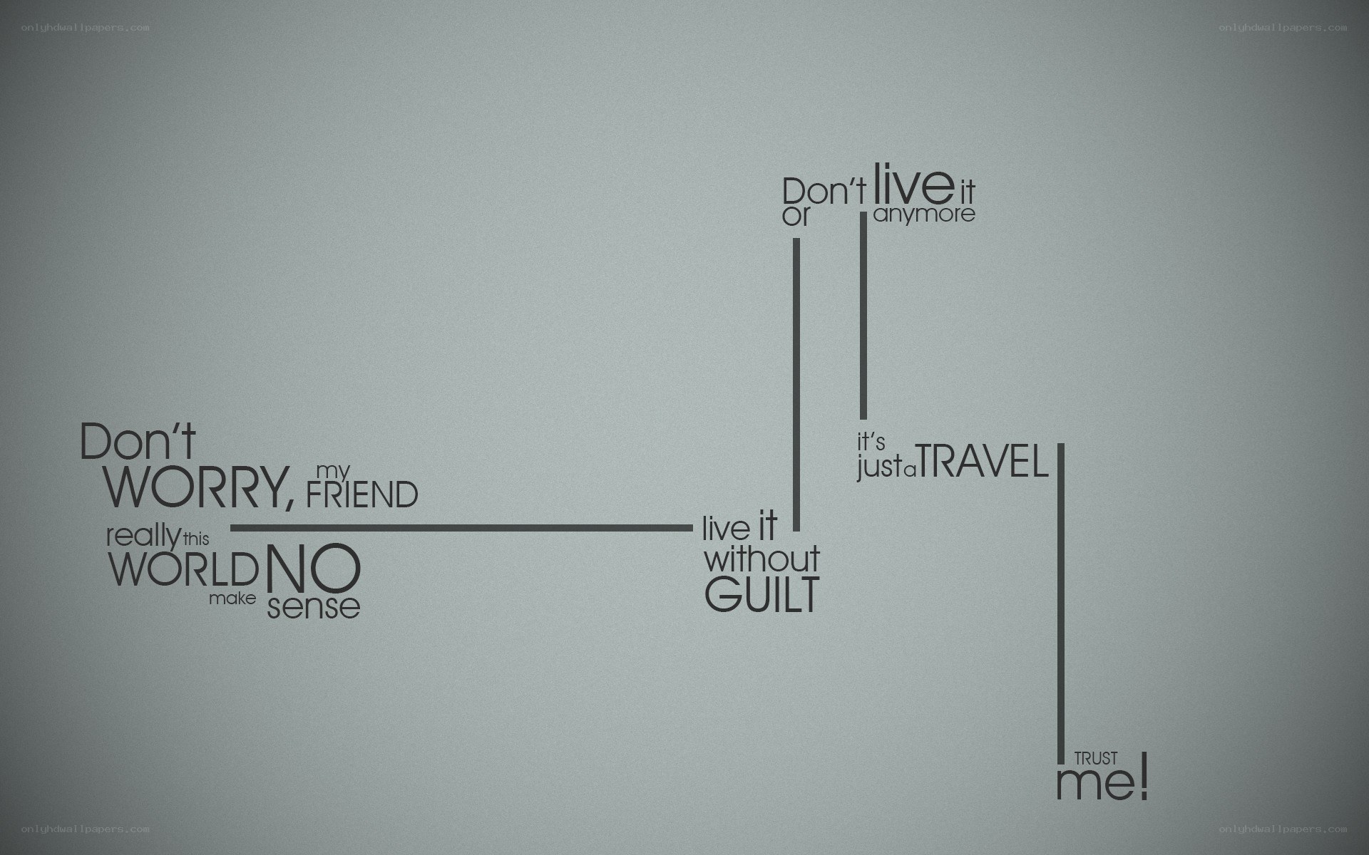 philosophical text art