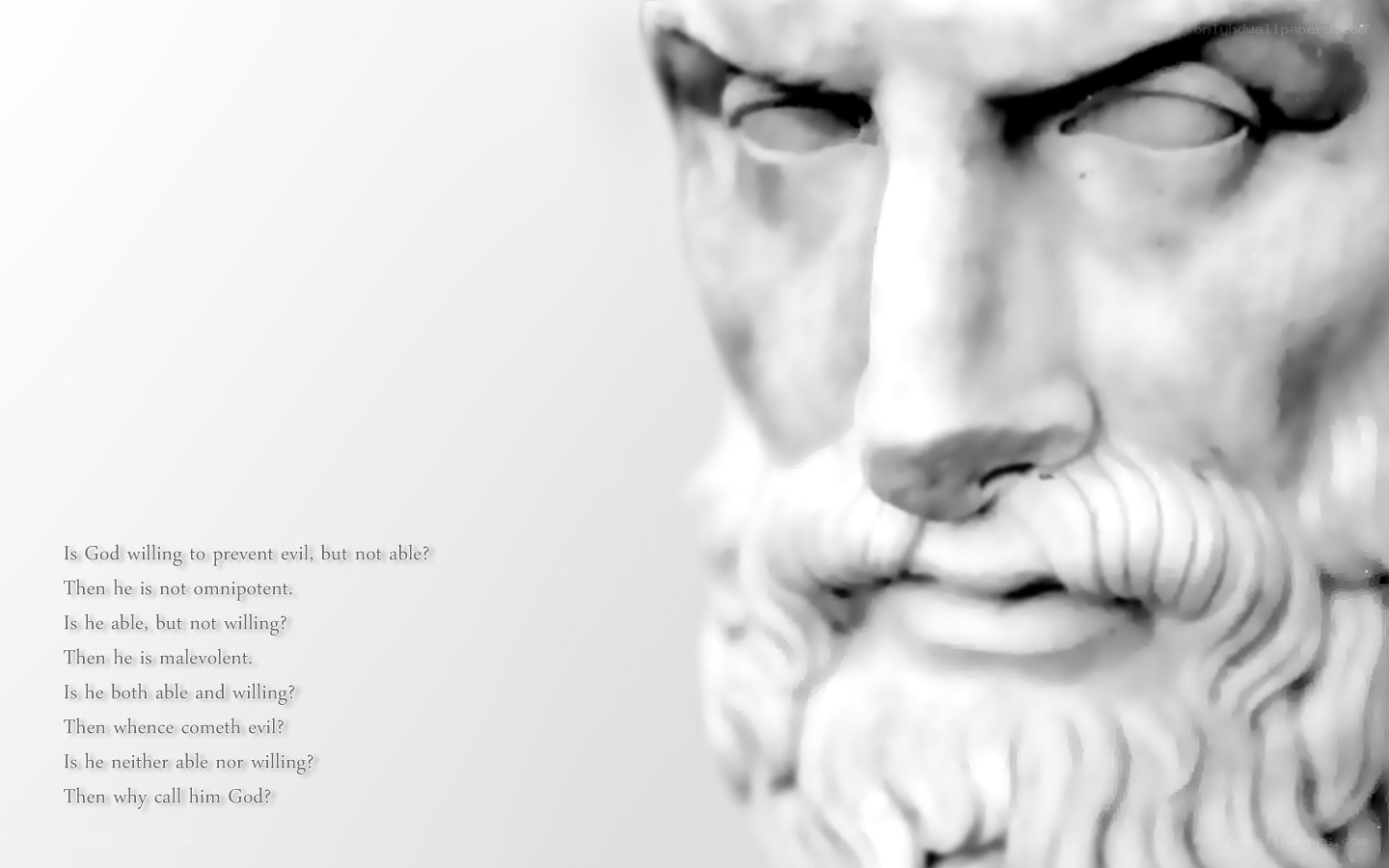 philosophical text on god