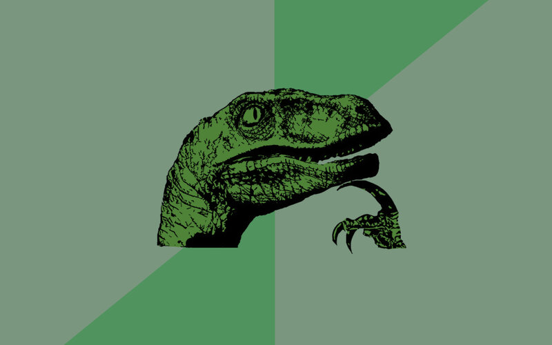 Philosoraptor meme image