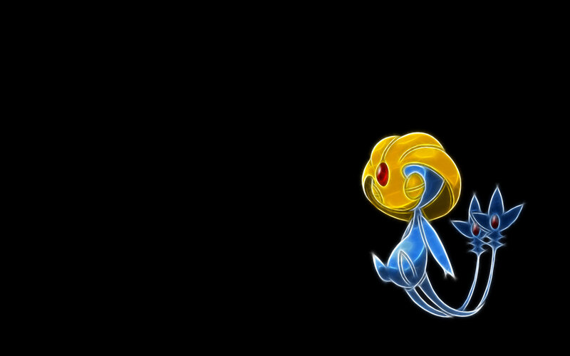 Phione and Manaphy glowing