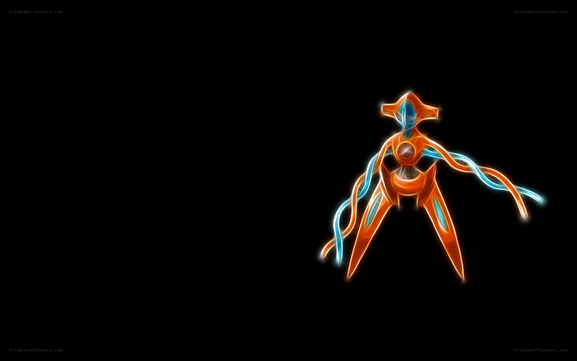 Phione glowing in darkness