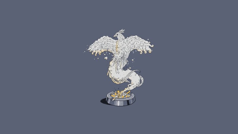 phoenix from an ashtray