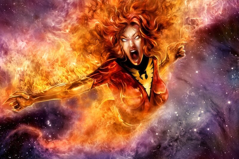 Phoenix in cosmic fire