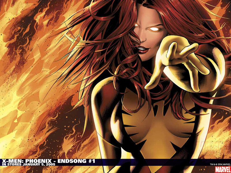 Phoenix in flames