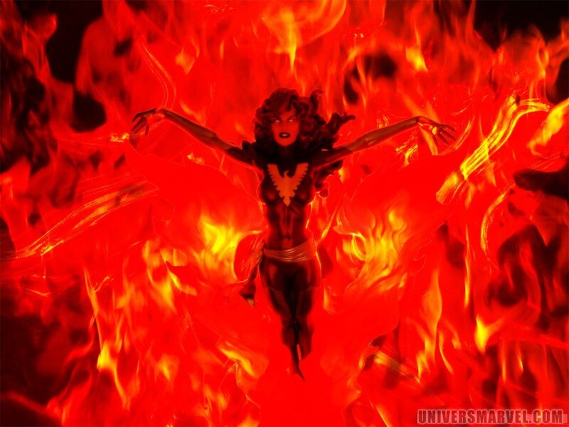 Phoenix in flames