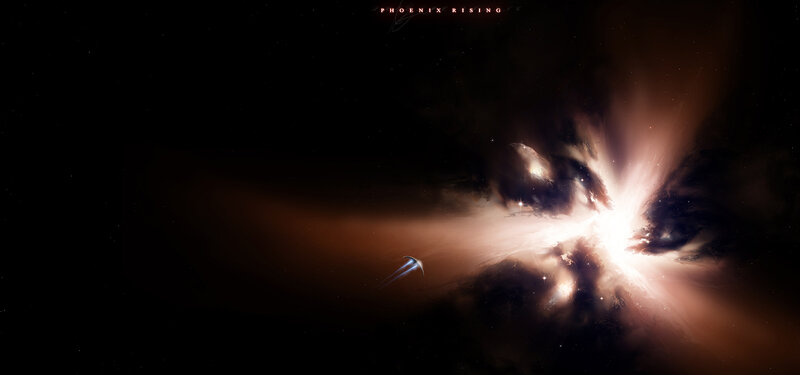 Phoenix Rising in space