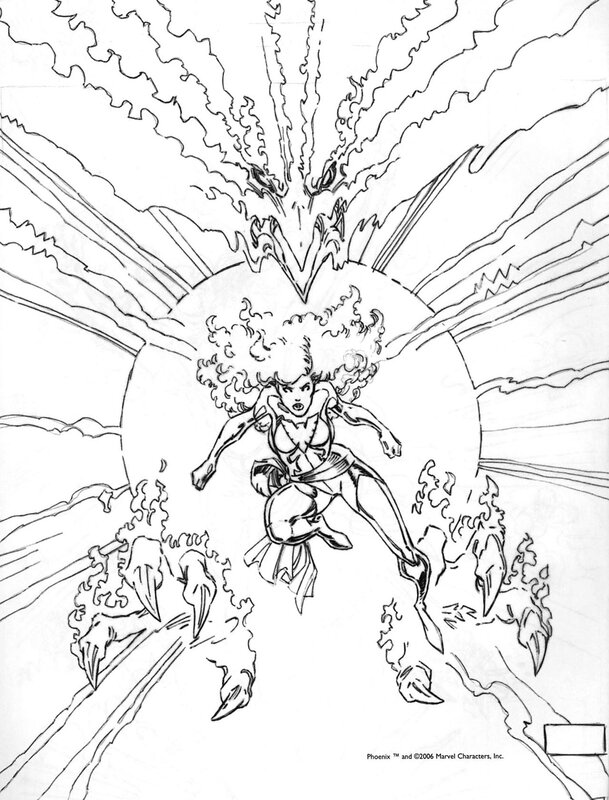 Phoenix superhero action