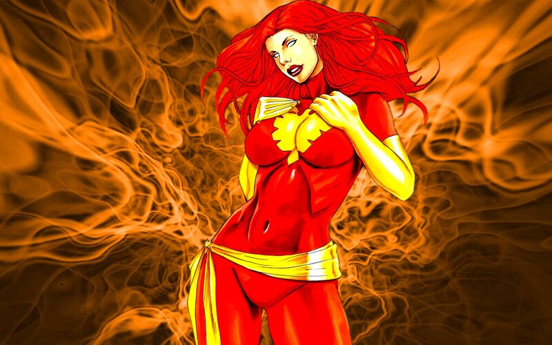 Phoenix superhero artwork