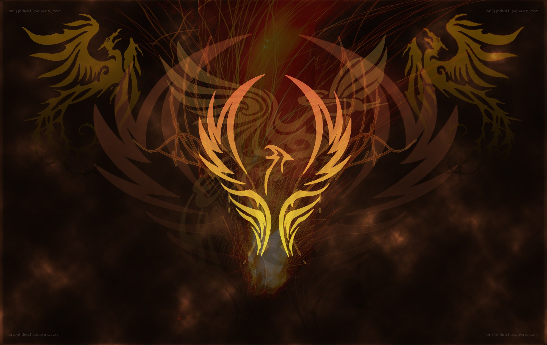 Phoenix symbol art