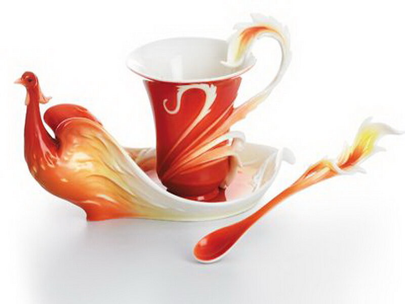 Phoenix-themed Cup Set