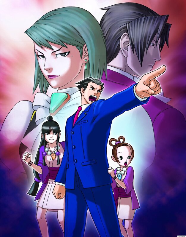Phoenix Wright and allies