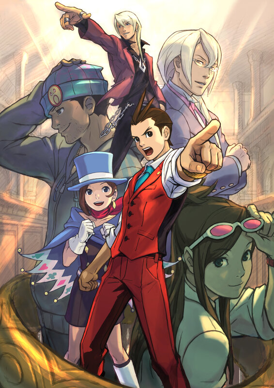 Phoenix Wright and allies