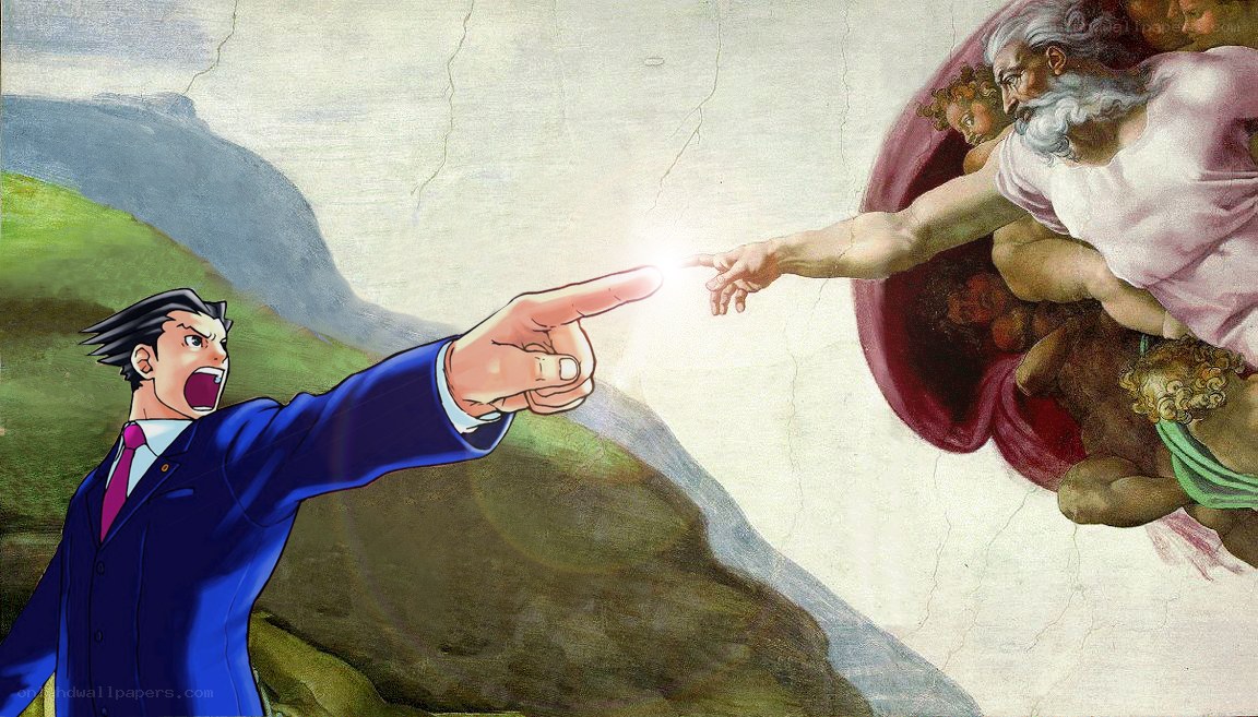 Phoenix Wright and God