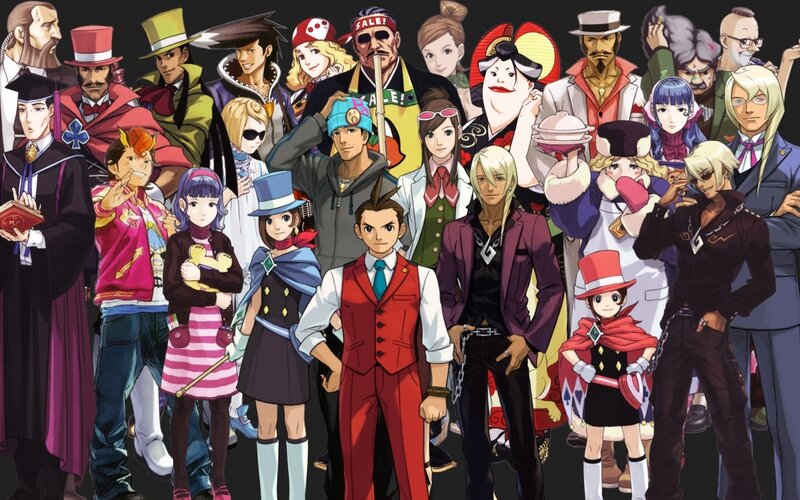 Phoenix Wright cast lineup