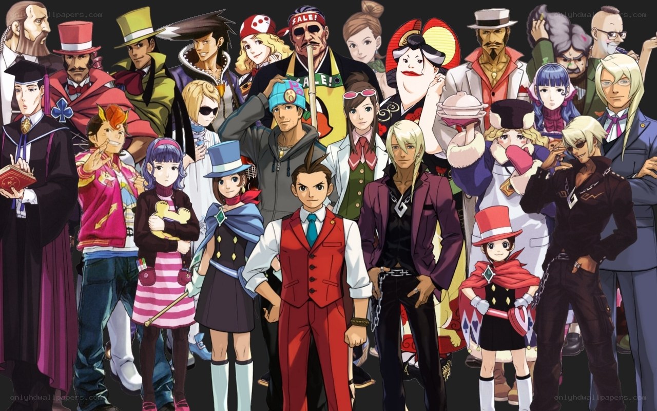 Phoenix Wright cast lineup