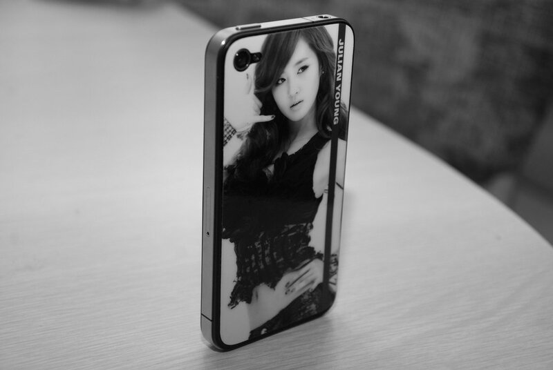 phone case with celebrity photo