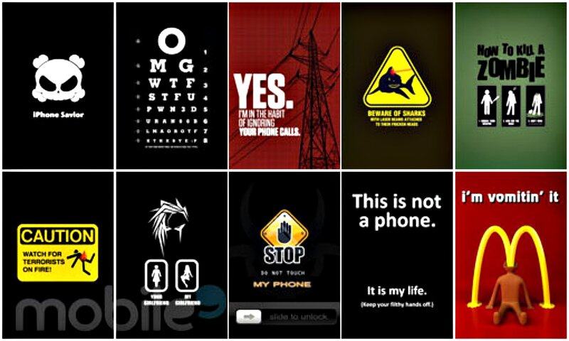 Phone Lock Screens