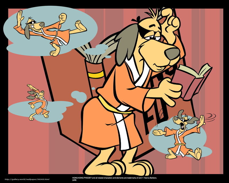 Phooey the Dog in Karate