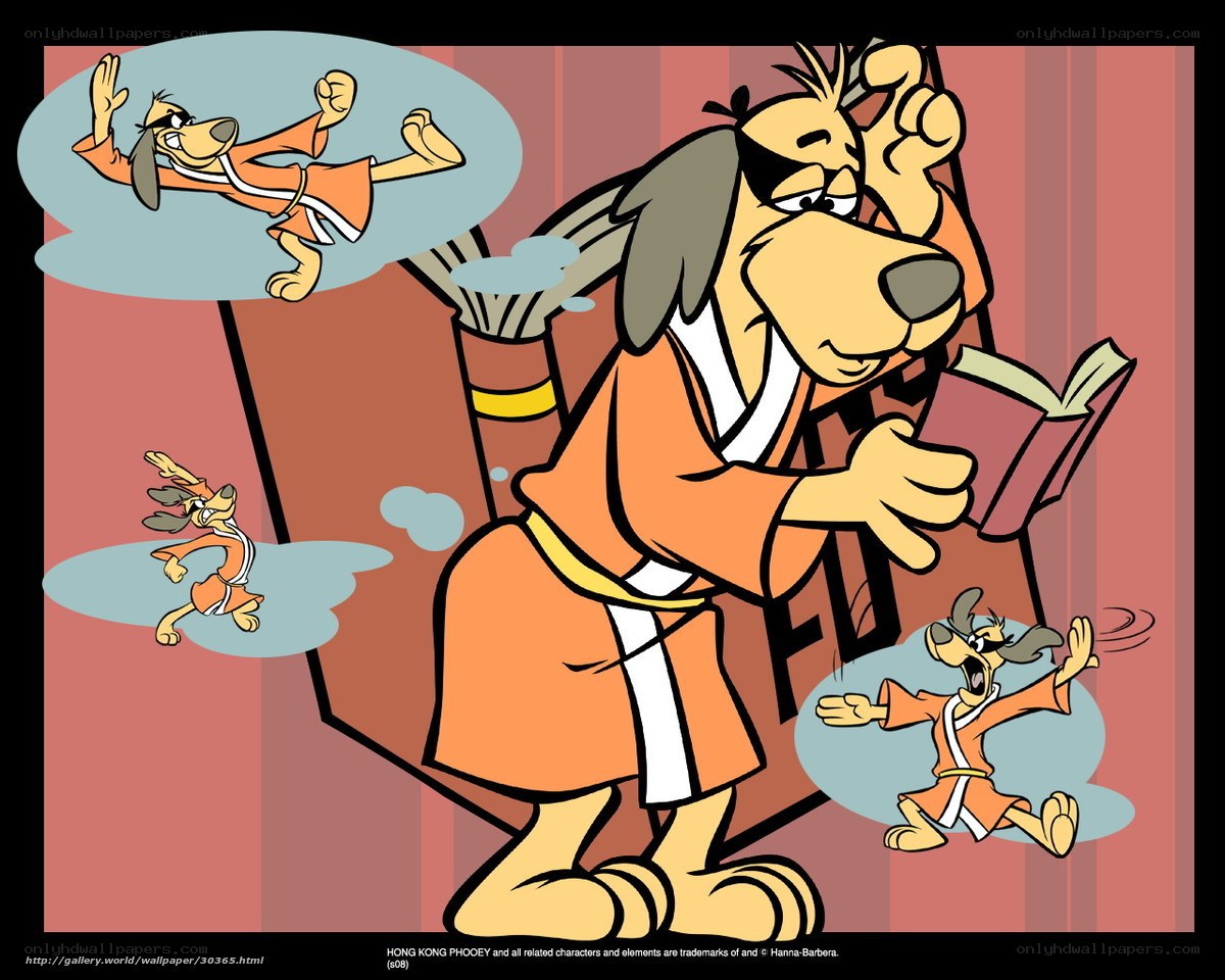 Phooey the Dog in Karate