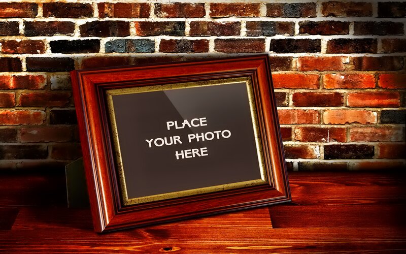 Photo Frame on Table