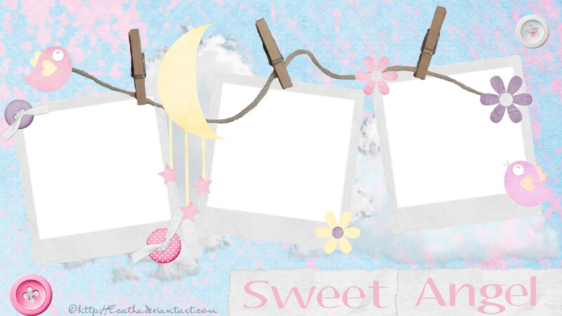 Photo Frames on Clothesline