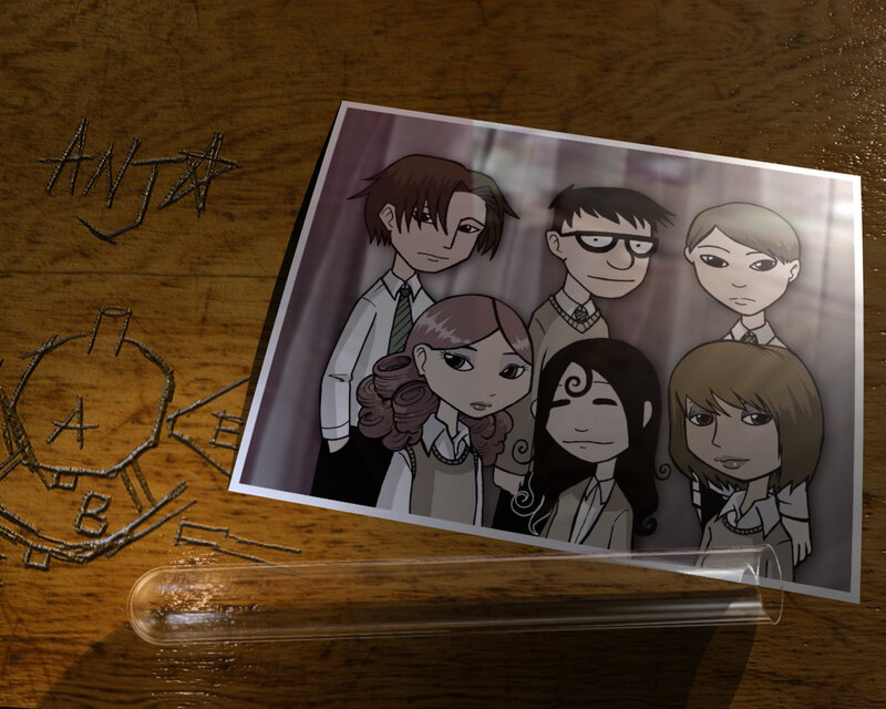 photo of animated characters on table